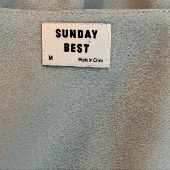 ARITZIA Sunday Best Front Tie Blouse - Picture 8 of 10